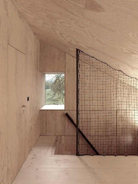 Installazione rete per scale interne